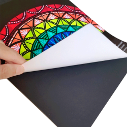 Zieler - Blok med sort papir - A4 - 30 ark