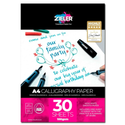 Zieler - Kalligrafiblok - A4