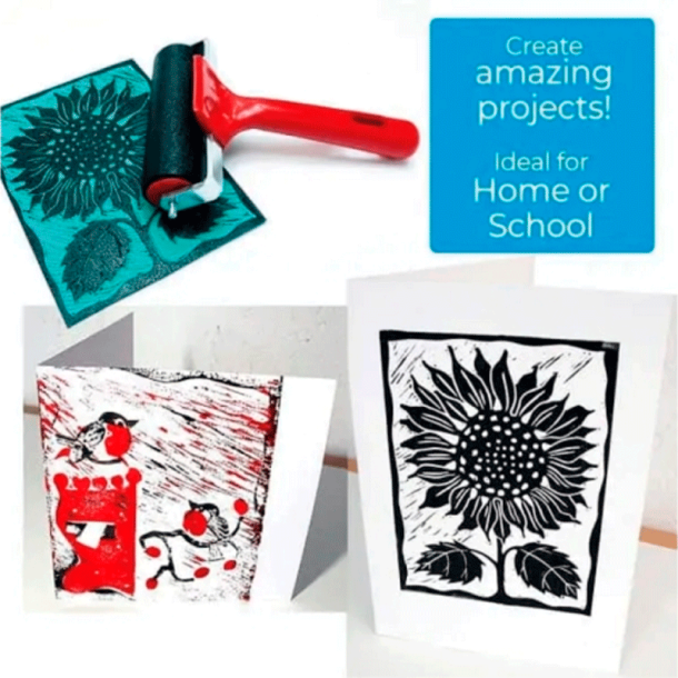 Zieler - Linoleumstryk - Starterst - 16 dele