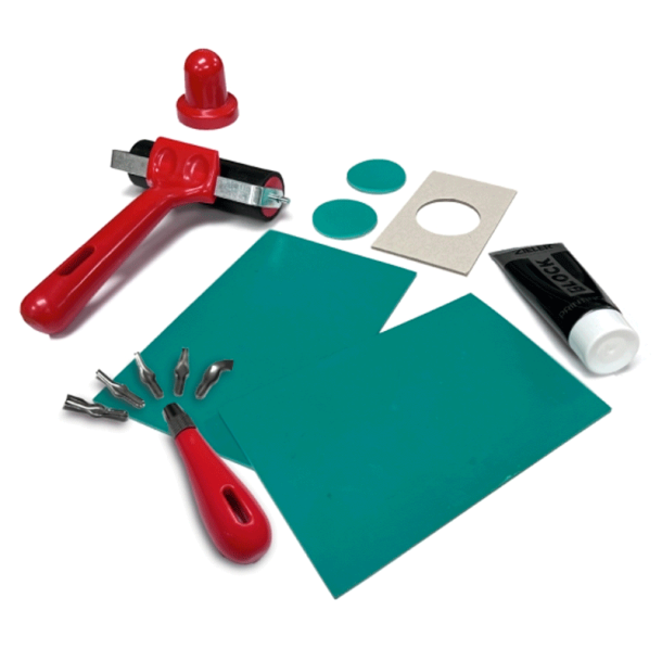 Zieler - Linoleumstryk - Starterst - 16 dele