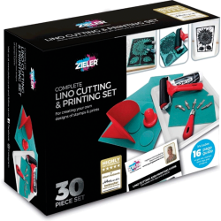 Zieler - Linoleumstryk - Starterst - 30 dele