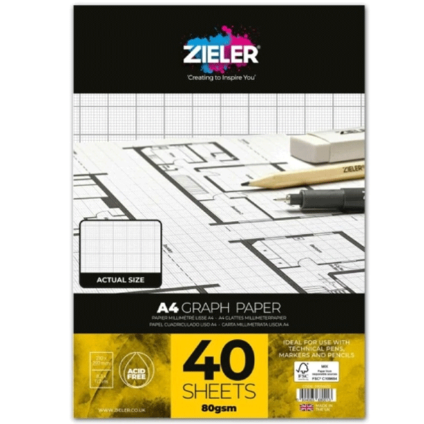 Zieler - Milimeterblok - A4