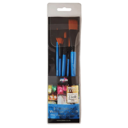 Zieler - Pensler til akvarelmaling - 5 stk