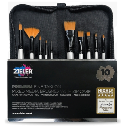Zieler - Pensler til mixed media - 10 stk