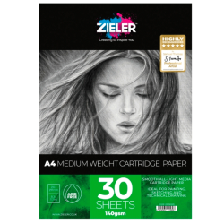 Zieler - Skitseblok - A4